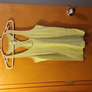 VS Pink Neon Green/Yellow Tank Top